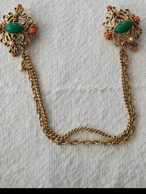 Vintage double brooch